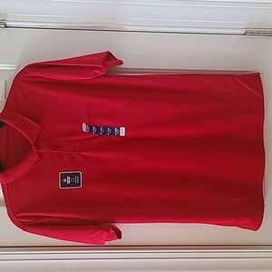 IZOD BOYS RED SHORT SLEEVE POLO SHIRT SIZE EXTRA LARGE 18/20